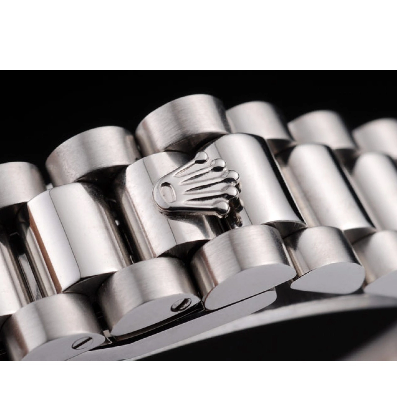 MiroTime 0806 Rolex Datejust Polished Stainless Steel Silver Dial